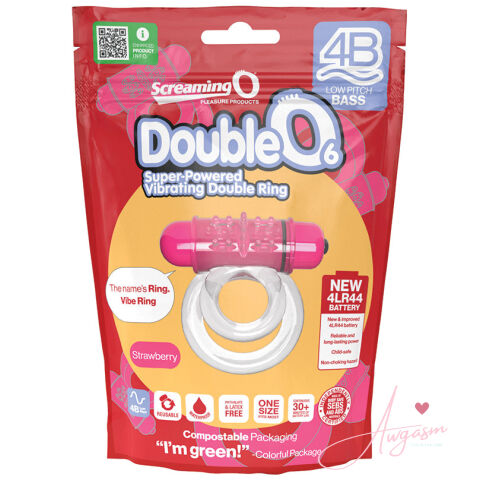 Screaming O 4B DoubleO 6-Strawberry