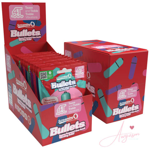 Screaming O 4T Bullet POP Display box of 12