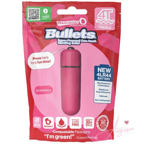 Screaming O 4T Bullet-Strawberry