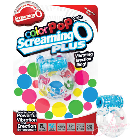 Screaming O ColorPoP Quickie Plus-Blue