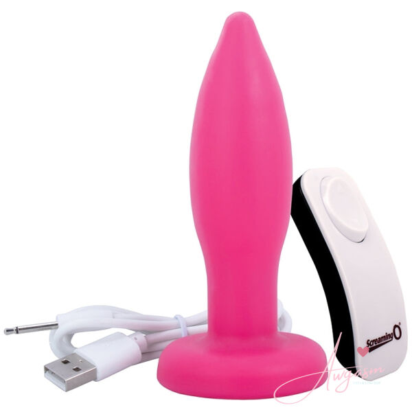 Screaming O My Secret Remote Vibrating Plug-Pink - Image 2