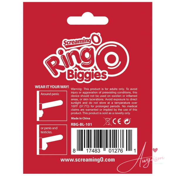 Screaming O RingO Biggies-Black - Image 3