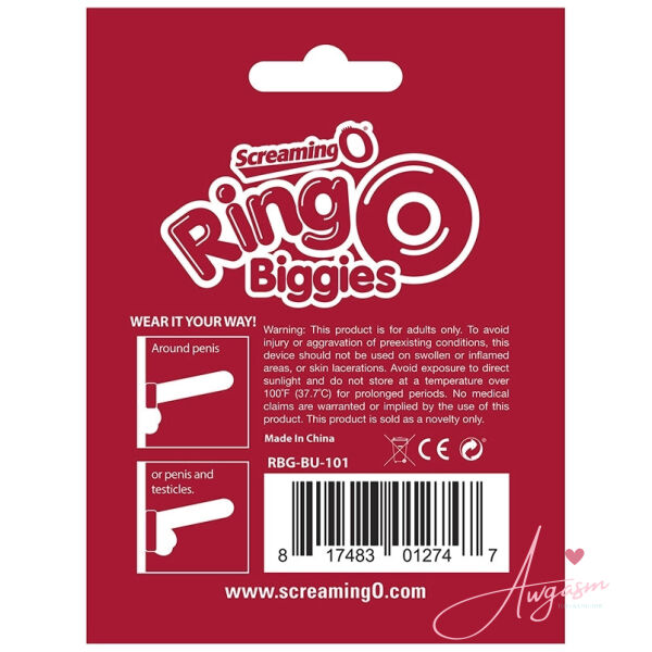 Screaming O RingO Biggies-Blue - Image 3