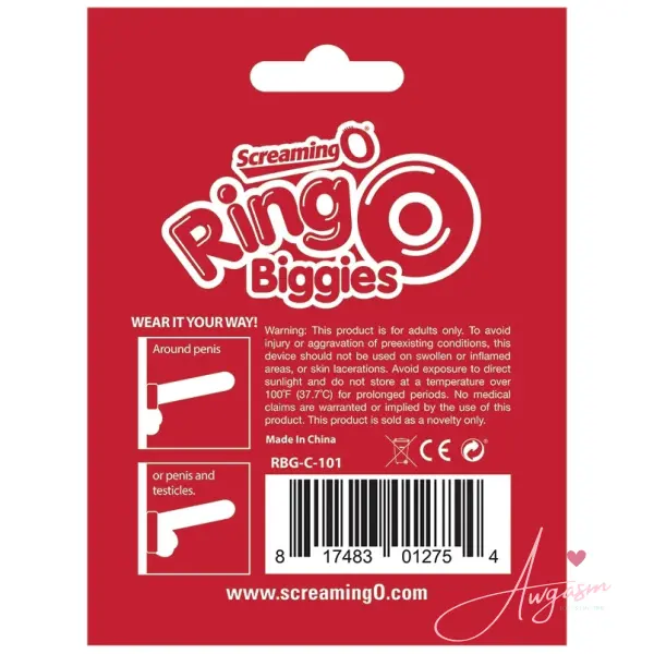Screaming O RingO Biggies-Clear - Image 3