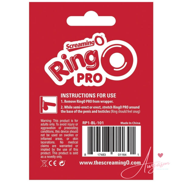 Screaming O RingO Pro LG-Black - Image 3