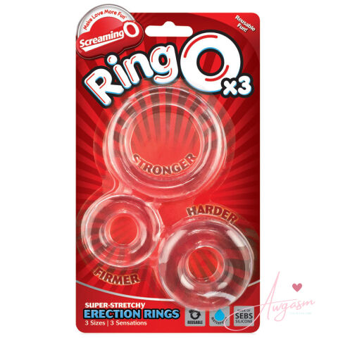 Screaming O RingO x3-Clear
