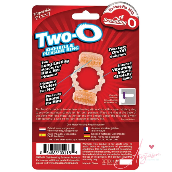 Screaming O Two-O Double Pleasure Ring - Image 3