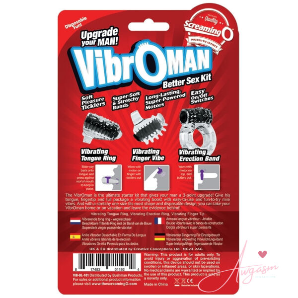 Screaming O VibrOMan-Black - Image 3