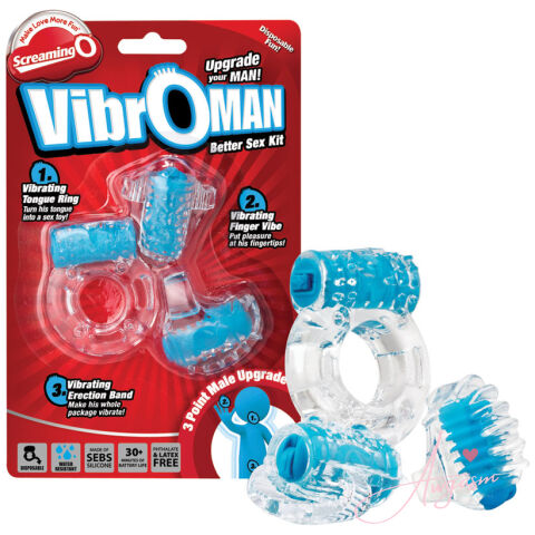 Screaming O VibrOMan-Blue