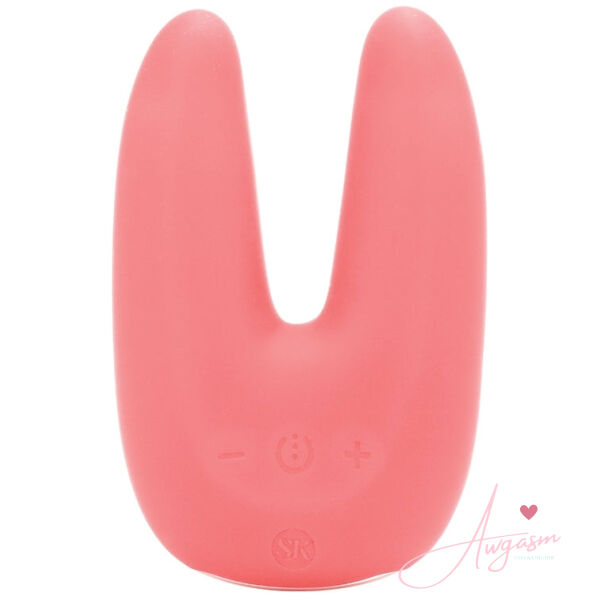 Secret Kisses Dual Motor Clitoral Vibrator-Coral - Image 2