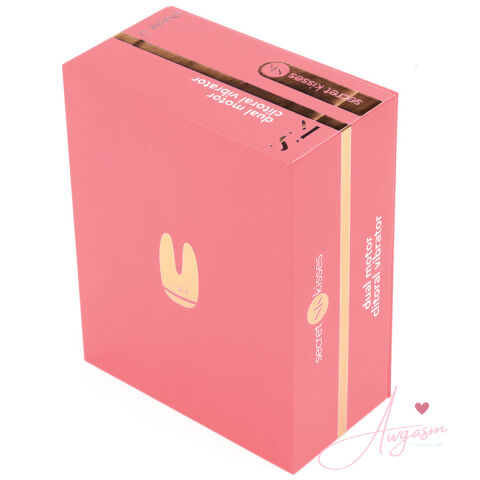 Secret Kisses Dual Motor Clitoral Vibrator-Coral