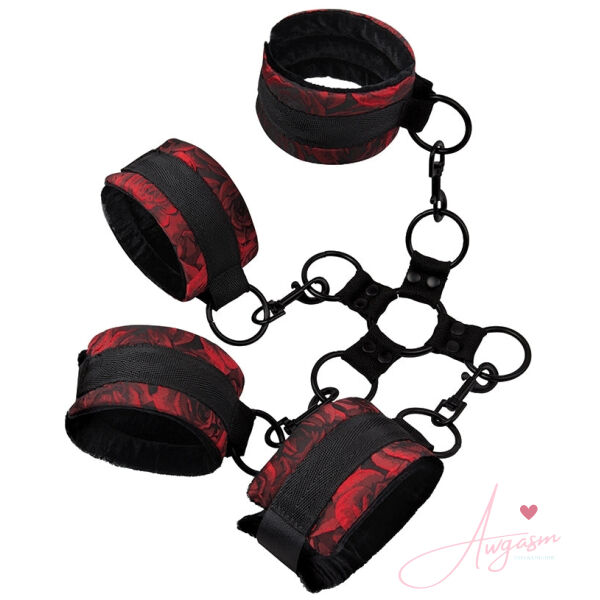 Secret Kisses Rosegasm 5pc Hogtie Set - Image 2