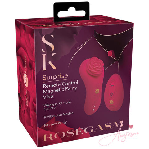 Secret Kisses Rosegasm Rose Surprise Panty Vibe