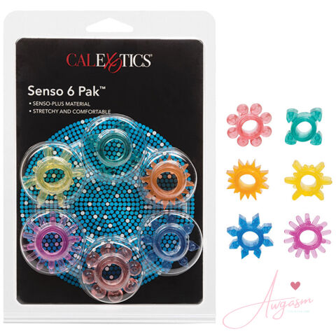 Senso Super Stretchy Enhancers-6Pk Assorted