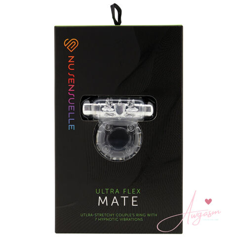Sensuelle 7 Function Bullet C-Ring-Clear