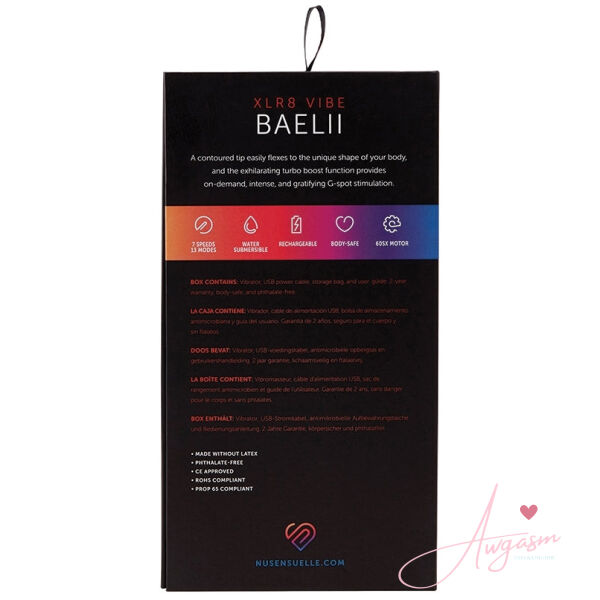 Sensuelle Baelii XLR8 Turbo Flexi Vibe-Ultra Violet - Image 5