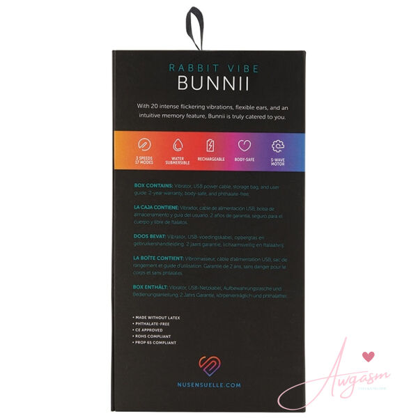 Sensuelle Bunnii 20 Function Vibe-Teal Blue - Image 4