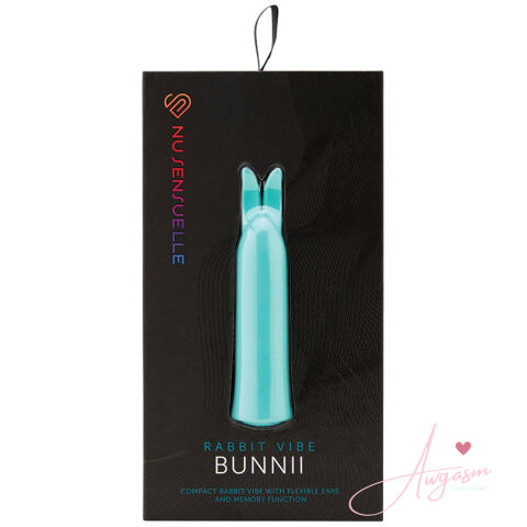 Sensuelle Bunnii 20 Function Vibe-Teal Blue