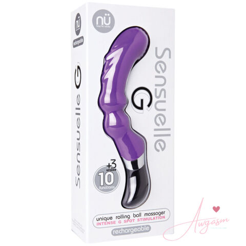 Sensuelle G Spot Rolling Tip 10 Function Vibe-Purple