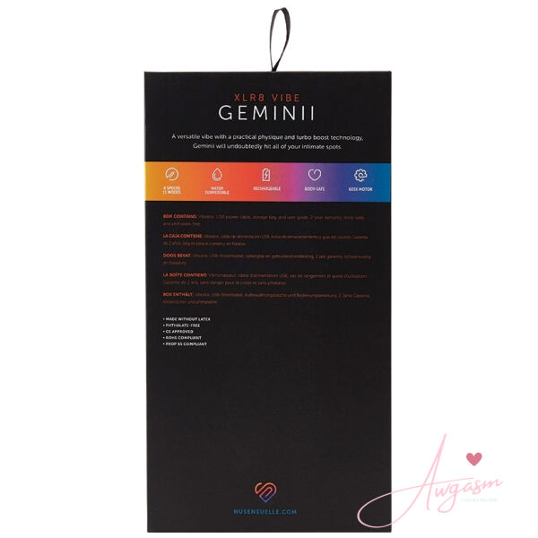 Sensuelle Geminii XLR8 Double Motor-Electric Blue - Image 5