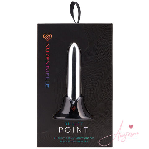 Sensuelle Point Rechargeable Bullet-Silver