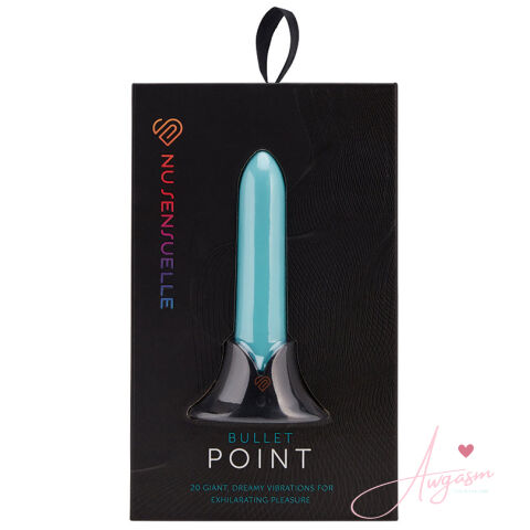 Sensuelle Point Rechargeable Bullet-Teal Blue