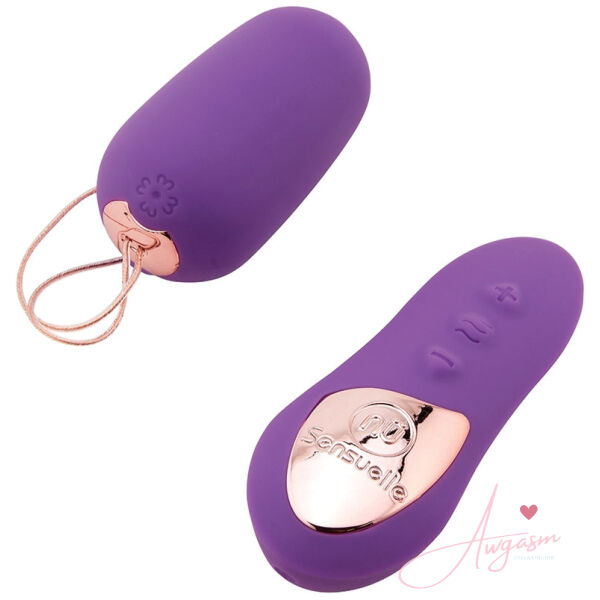 Sensuelle Remote Control 15 Function Petite Egg-Purple - Image 3