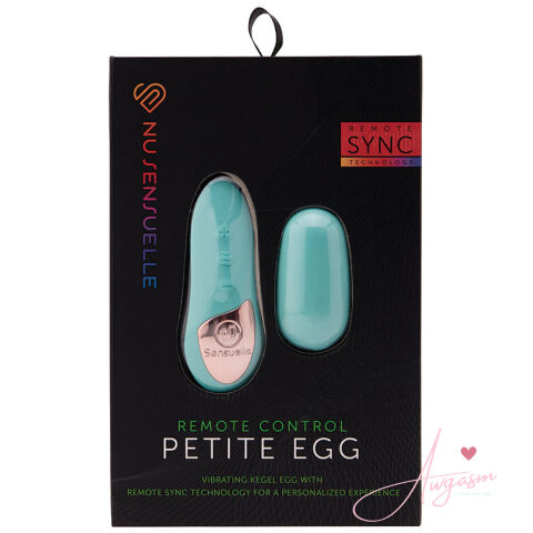 Sensuelle Remote Control 15 Function Petite Egg-T Blue