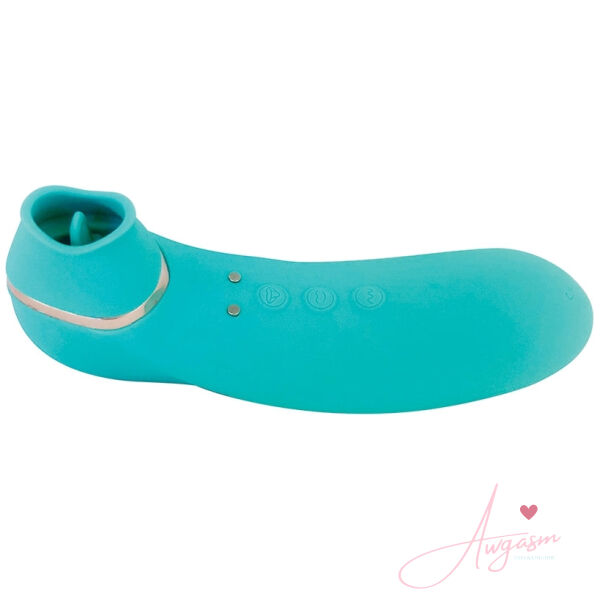 Sensuelle Trinitii 3-in-1 Suction Tongue-Electric Blue - Image 2