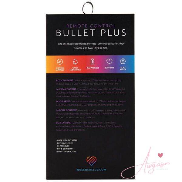 Sensuelle Wireless Bullet Plus with Remote Control-Rose Gold - Image 4