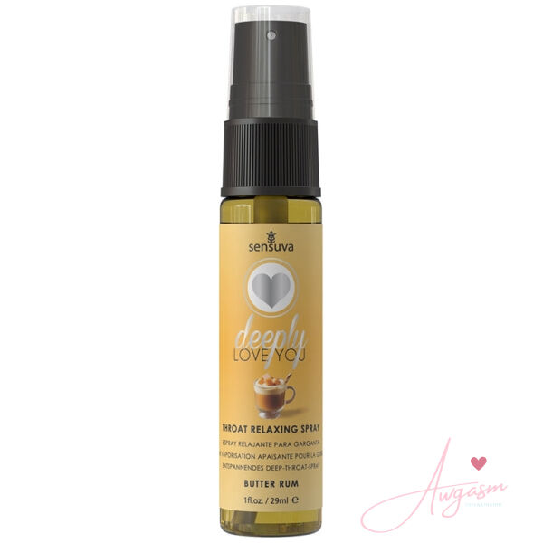Sensuva Deeply Love You Throat Relaxing Spray-Butter Rum 1oz - Image 2