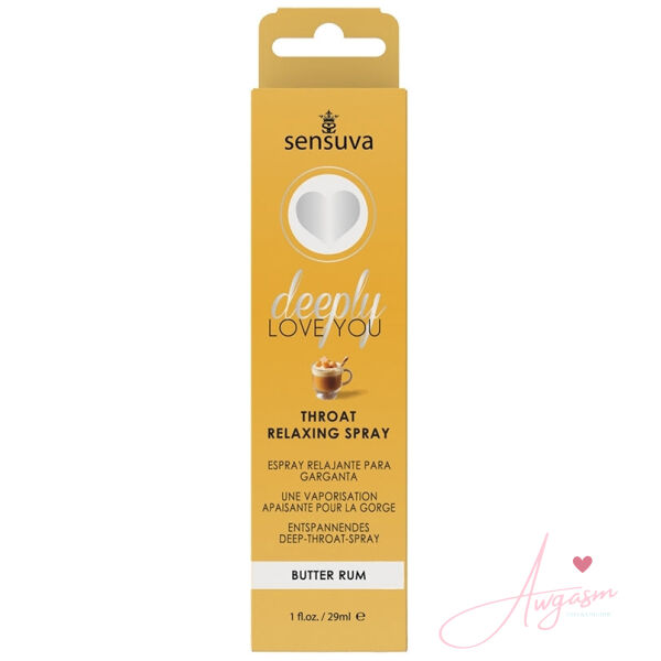Sensuva Deeply Love You Throat Relaxing Spray-Butter Rum 1oz - Image 3