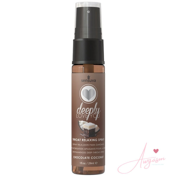 Sensuva Deeply Love You Throat Relaxing Spray-Chocolate Coconut 1oz - Image 2
