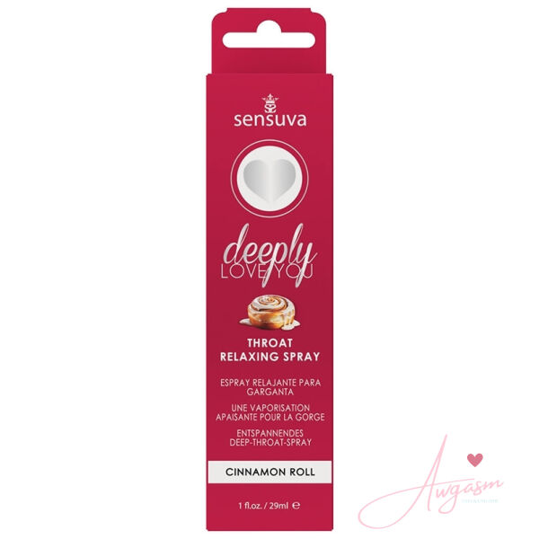 Sensuva Deeply Love You Throat Relaxing Spray-Cinnamon Roll 1oz - Image 3