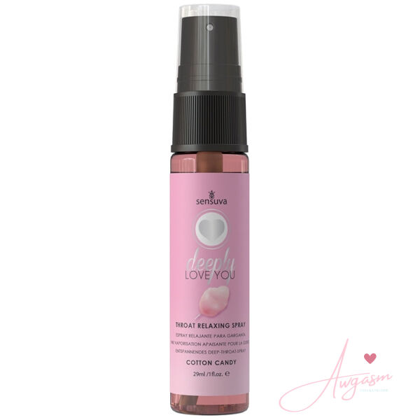 Sensuva Deeply Love You Throat Relaxing Spray-Cotton Candy 1oz - Image 2