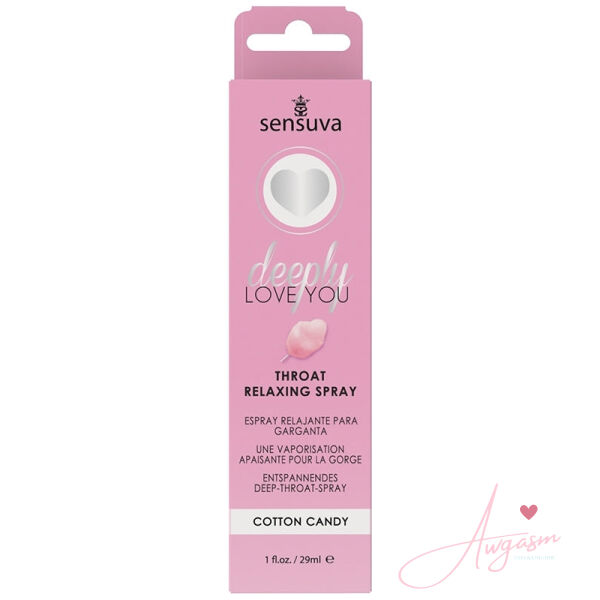 Sensuva Deeply Love You Throat Relaxing Spray-Cotton Candy 1oz - Image 3