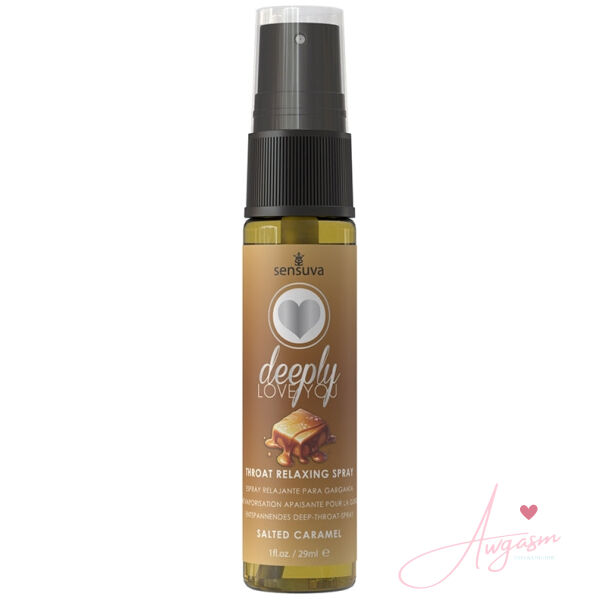 Sensuva Deeply Love You Throat Relaxing Spray-Salted Caramel 1oz - Image 2