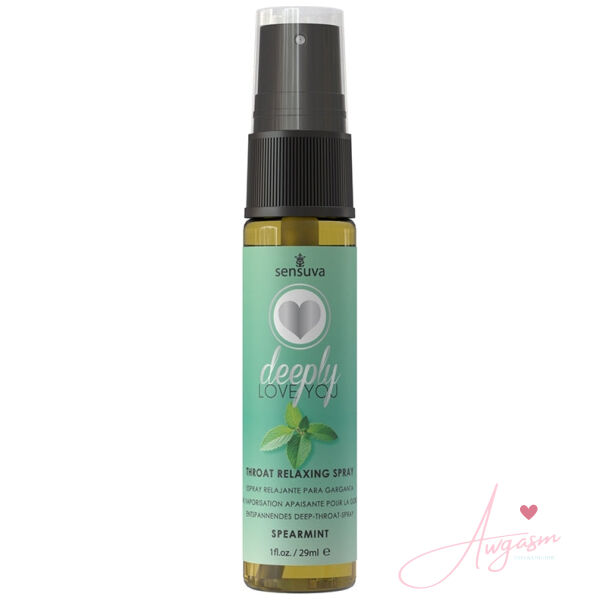 Sensuva Deeply Love You Throat Relaxing Spray-Spearmint 1oz - Image 2