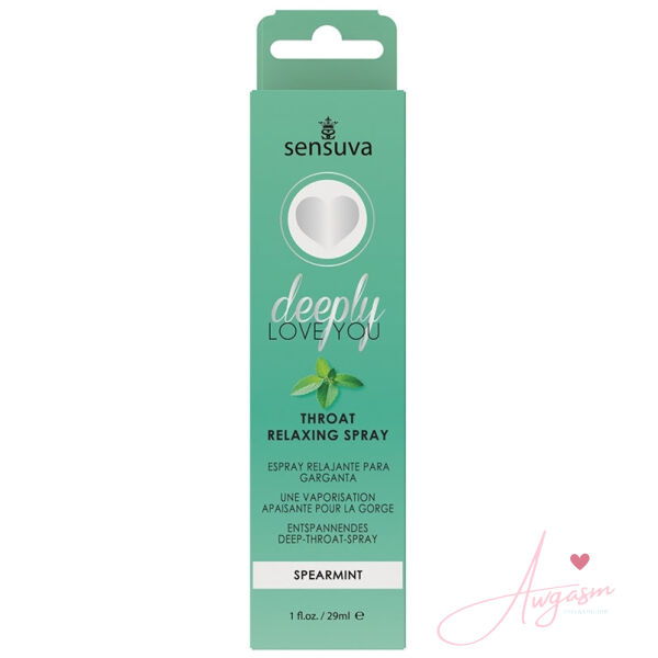 Sensuva Deeply Love You Throat Relaxing Spray-Spearmint 1oz - Image 3