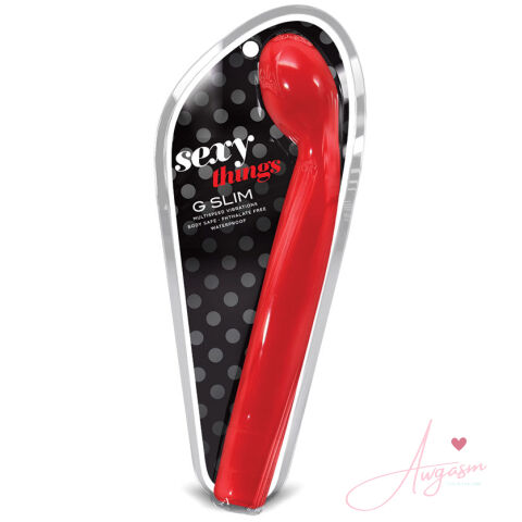 Sexy Things Slim G Vibe-Red 8.5