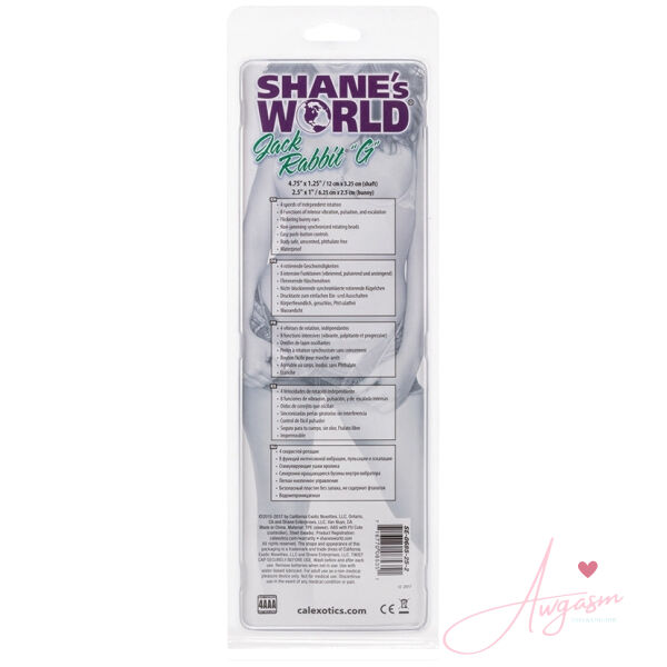 Shane's World Jack Rabbit "G"-Purple 7.5" - Image 3