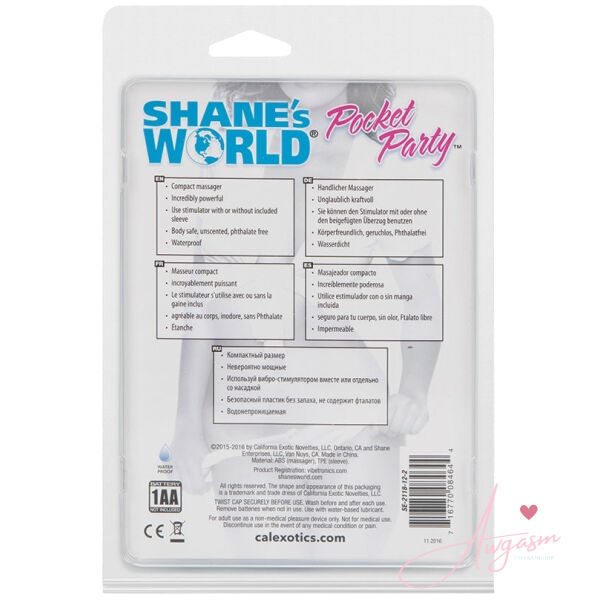 Shane's World Pocket Party-Blue - Image 3