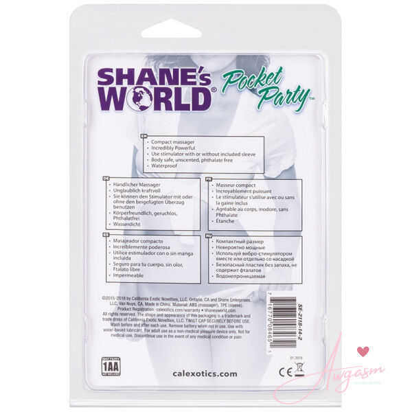 Shane's World Pocket Party-Purple - Image 3