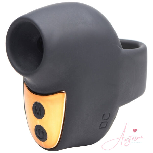 Shegasm Mini 12X Mini Silicone Clit Stimulator-Black - Image 2