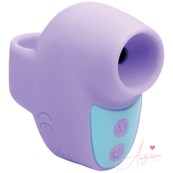 Shegasm Mini 12X Mini Silicone Clit Stimulator-Purple - Image 2
