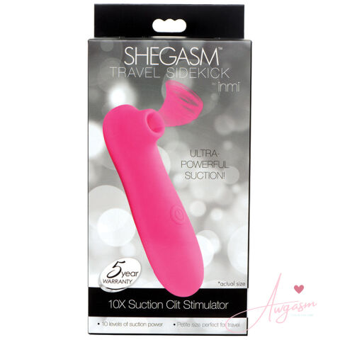 Shegasm Travel Sidekick 10X Suction Clit Stimulator