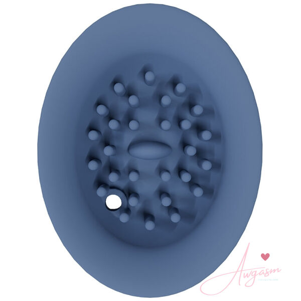 Shots Innovation Twitch 3 Rechargeable Vibrator & Suction-Blue - Image 3