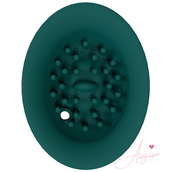 Shots Innovation Twitch 3 Rechargeable Vibrator & Suction-Green - Image 3