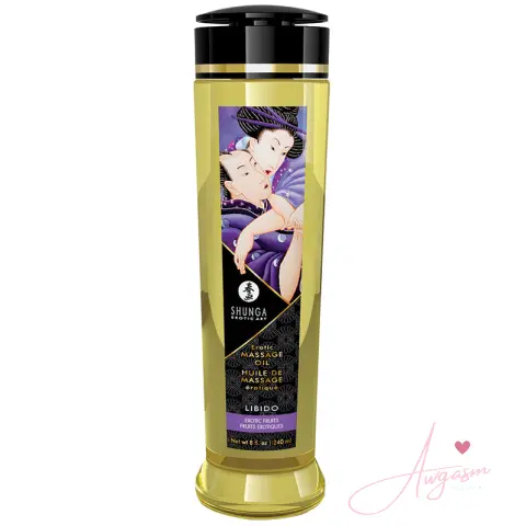 Shunga Erotic Massage Oil Libido-Exotic Fruit 8.5oz