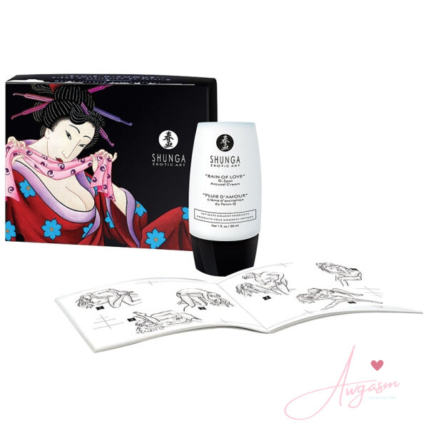 Shunga Rain Of Love G-Spot Arousal Cream 1oz - Image 2